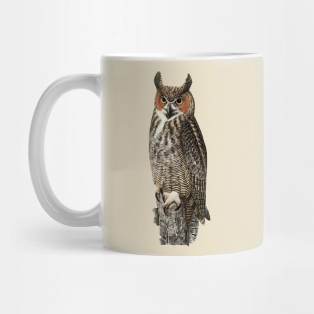 Great Horned Owl by She Gets Creative